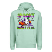 Seafoam Spooky babes club Premium Hoodie - NancyCooperArtShop