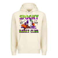Tofu Spooky babes club Premium Hoodie - NancyCooperArtShop
