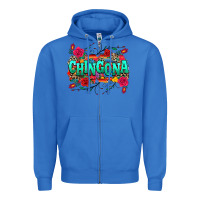 True Royal chingona Zipper Hoodie - texasbilliewilder