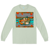 Matcha Fall Pumpkins Long Sleeve Tee - RanaPortraitStore