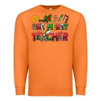 Carrot one merry teacher Premium Sweatshirt - AdoDesignShop