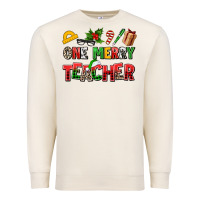 Sandshell one merry teacher Premium Sweatshirt - AdoDesignShop
