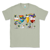 Matcha pride lgbtq wine cups and glasses Classic Tee - texasbilliewilder
