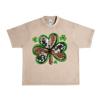 French Oak western st patricks day shamrocks Urban Heavy Tee - Artiststas