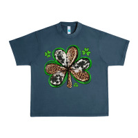 Midnight Navy western st patricks day shamrocks Urban Heavy Tee - Artiststas
