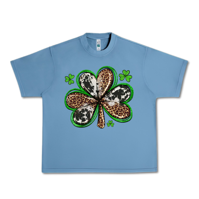 Western St Patricks Day Shamrocks Urban Heavy Tee by Artiststas | Teevron