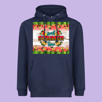 Sweet Summer Time Heavyweight Hoodie Designed By Hra Design Shop