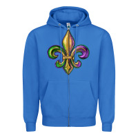 True Royal fleur de lis Zipper Hoodie - RanaPortraitStore