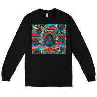 Black Thanksgiving Turkey Long Sleeve Tee - RanaPortraitStore