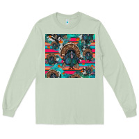 Matcha Thanksgiving Turkey Long Sleeve Tee - RanaPortraitStore