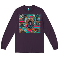 Plum Thanksgiving Turkey Long Sleeve Tee - RanaPortraitStore