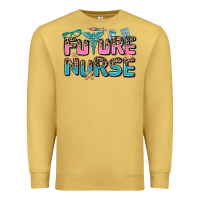 Antique Gold future nurse Premium Sweatshirt - AdoDesignShop