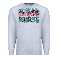 Heather Grey future nurse Premium Sweatshirt - AdoDesignShop
