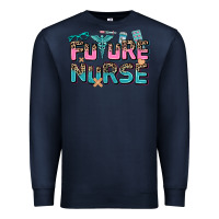 Navy future nurse Premium Sweatshirt - AdoDesignShop
