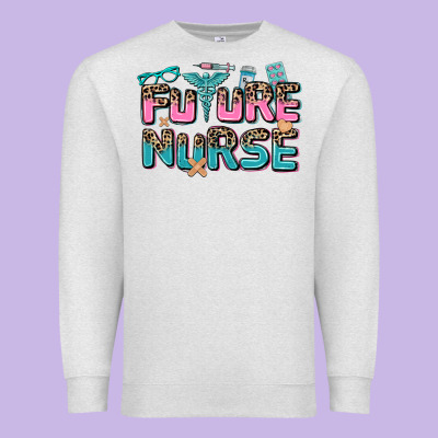 Future Nurse Premium Sweatshirt Designed By Adodesignshop