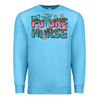 Ocean Blue future nurse Premium Sweatshirt - AdoDesignShop