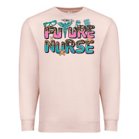 Pale Pink future nurse Premium Sweatshirt - AdoDesignShop
