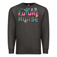 Smoke future nurse Premium Sweatshirt - AdoDesignShop