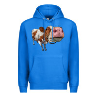 True Royal cute simmental cow Premium Hoodie - LillyAllenDesigns