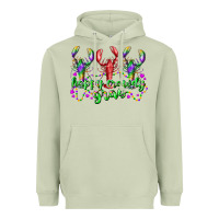 Matcha happy crawdy gras Heavyweight Hoodie - RacoonDesign