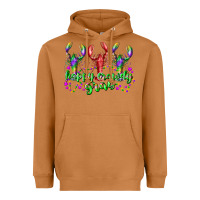 Meerkat happy crawdy gras Heavyweight Hoodie - RacoonDesign