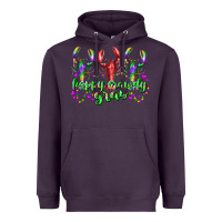 Plum happy crawdy gras Heavyweight Hoodie - RacoonDesign