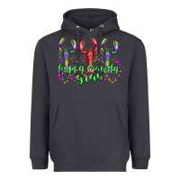 Smoke happy crawdy gras Heavyweight Hoodie - RacoonDesign