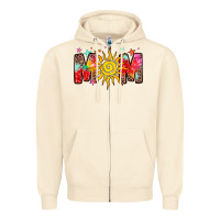 Sandshell summer mom Zipper Hoodie - Zillion Design Studio