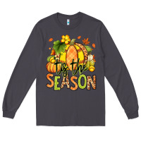 Smoke Tis' the season Fall Softball Long Sleeve Tee - RanaPortraitStore