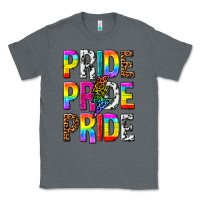 Charcoal Heather pride pride pride Classic Tee - texasbilliewilder