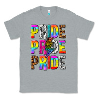 Heather Grey pride pride pride Classic Tee - texasbilliewilder