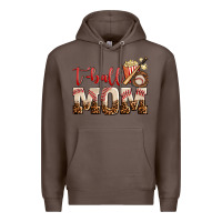 Coffee t ball mom Premium Hoodie - AdoDesignShop