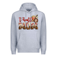 Heather Grey t ball mom Premium Hoodie - AdoDesignShop