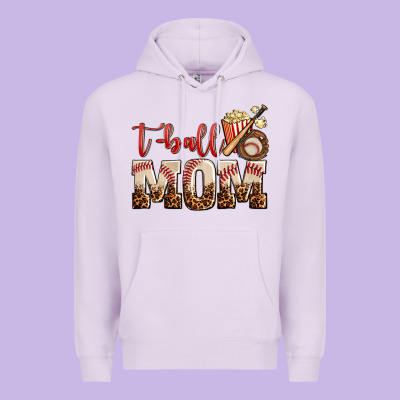 T Ball Mom Premium Hoodie Designed By Adodesignshop