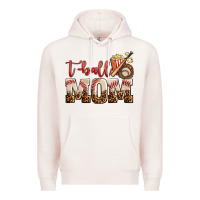 Pale Pink t ball mom Premium Hoodie - AdoDesignShop