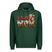 Sports Green t ball mom Premium Hoodie - AdoDesignShop