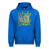 Cobalt lucky season Urban Hoodie - MaliasSmallBusiness