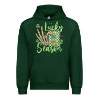 Forest Green lucky season Urban Hoodie - MaliasSmallBusiness