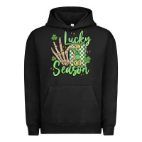 Pigment Black lucky season Urban Hoodie - MaliasSmallBusiness