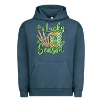Pigment Midnight Navy lucky season Urban Hoodie - MaliasSmallBusiness