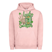 Pigment Salmon lucky season Urban Hoodie - MaliasSmallBusiness