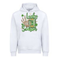 White lucky season Urban Hoodie - MaliasSmallBusiness
