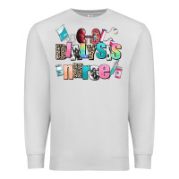 Dove Grey dialysis nurse Premium Sweatshirt - AdoDesignShop