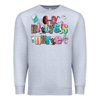 Heather Grey dialysis nurse Premium Sweatshirt - AdoDesignShop