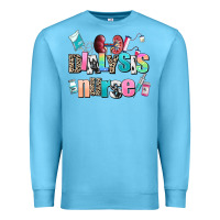 Ocean Blue dialysis nurse Premium Sweatshirt - AdoDesignShop