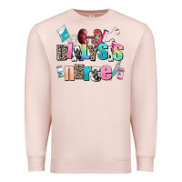 Pale Pink dialysis nurse Premium Sweatshirt - AdoDesignShop