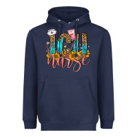 Navy icu nurse Heavyweight Hoodie - FaDigitalArtStudio