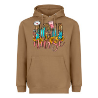 Toasted Coconut icu nurse Heavyweight Hoodie - FaDigitalArtStudio