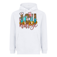 White icu nurse Heavyweight Hoodie - FaDigitalArtStudio