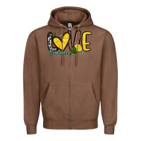 Chestnut love summer lemon Zipper Hoodie - Zillion Design Studio